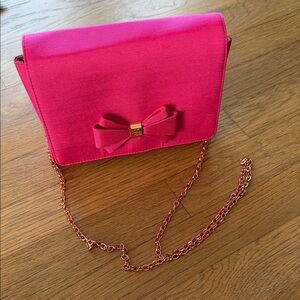 Ted Baker Bow Crossbody Bag Rose Gold